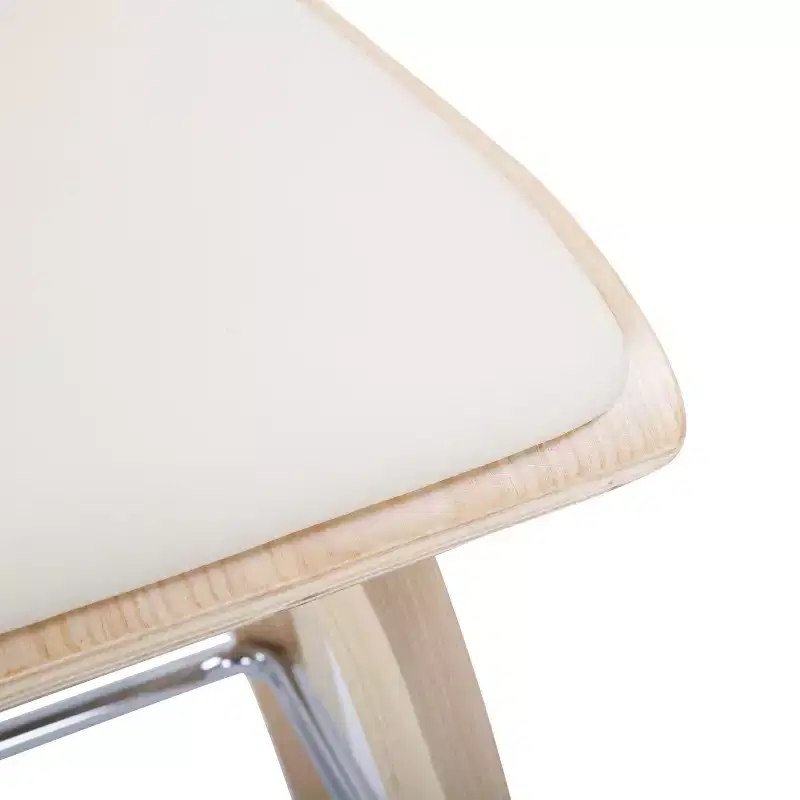 Set of 2 Folia Upholstered Counter Height Barstools - Lumisource