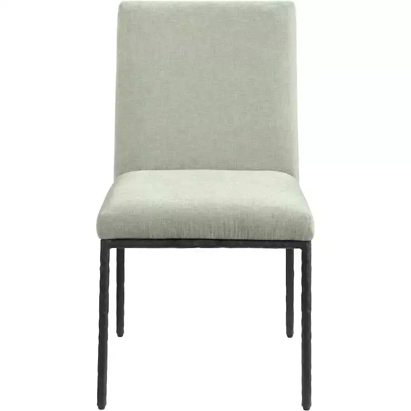 Meridian Furniture,Reeves Chenille Fabric Dining Chair, Set of 2