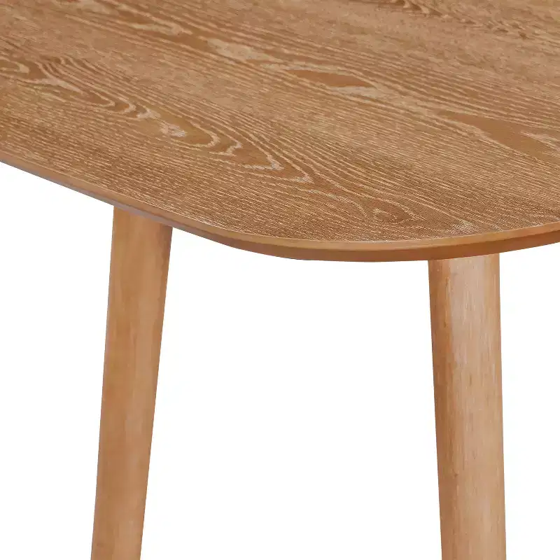 Mid-Century Modern Wood Dining Table