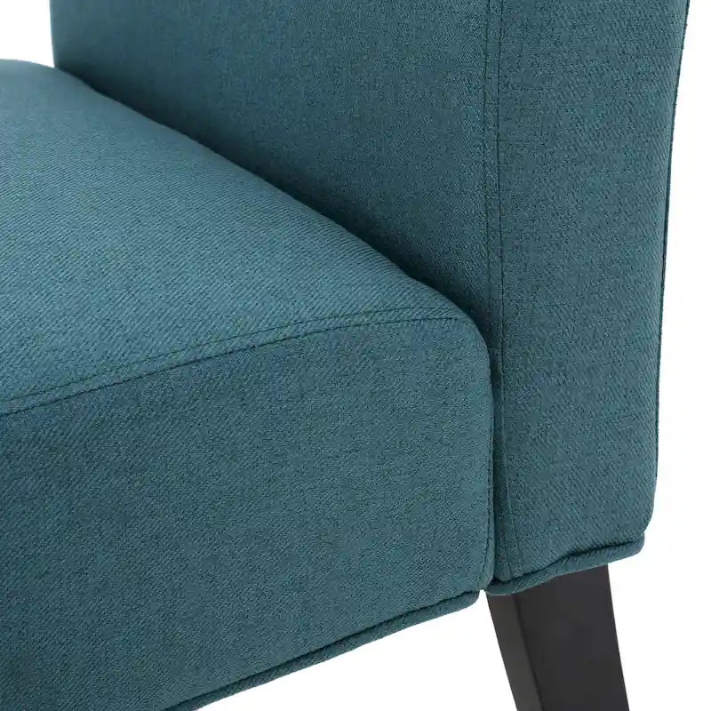Christopher Knight Home Kassi Modern Fabric Slipper Chair - 22.50 L x 29.50 W x 32.00 H