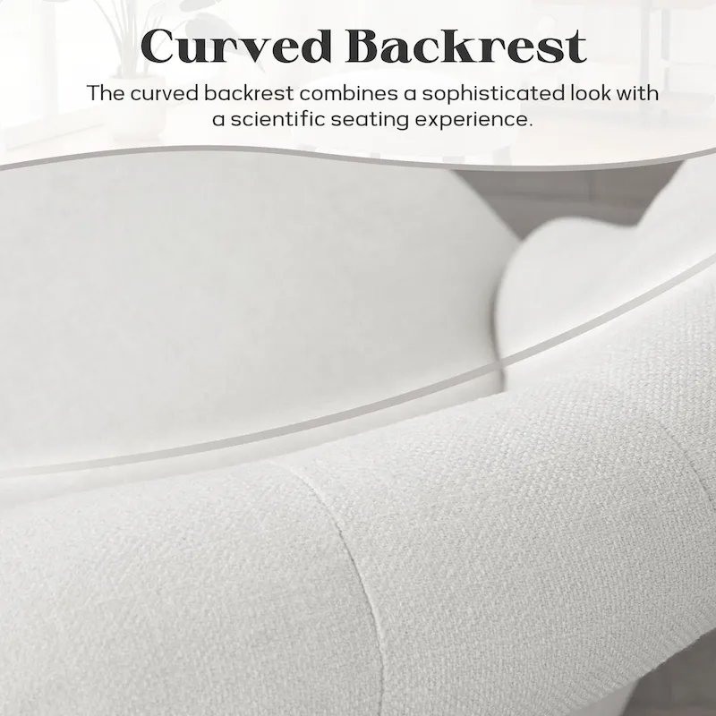 Living Room Armless Accent Comfy Chair
