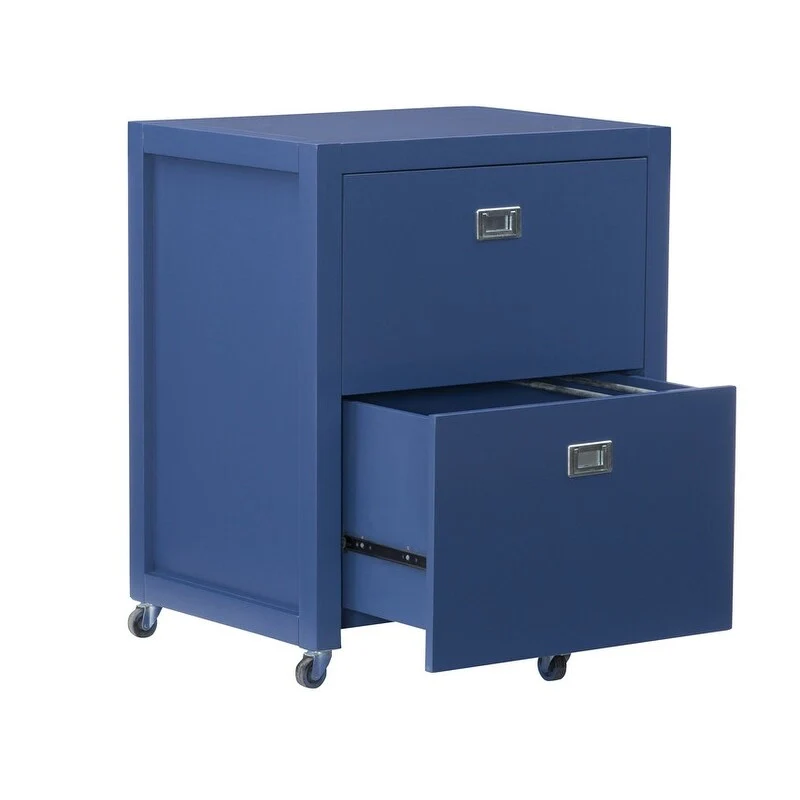 Poppy Rolling File Cabinet