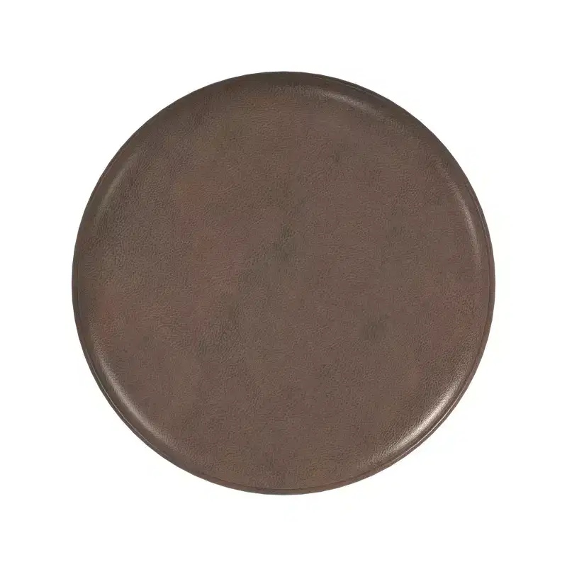 Round Upholstered Ottoman
