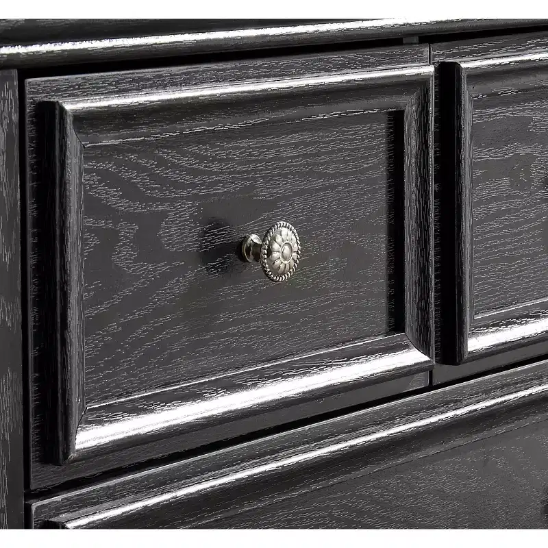 Wood Composite 6-Drawer Dresser 44.3''H x 31.5''W x 15.75''D
