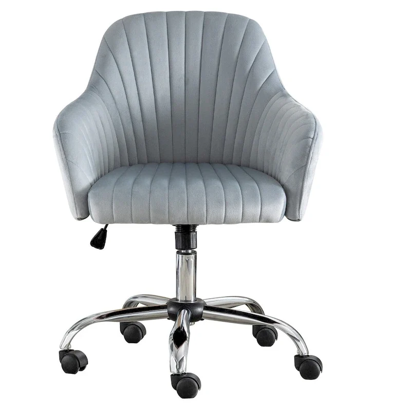 Home Office Leisure Chair with Adjustable Height and Casters