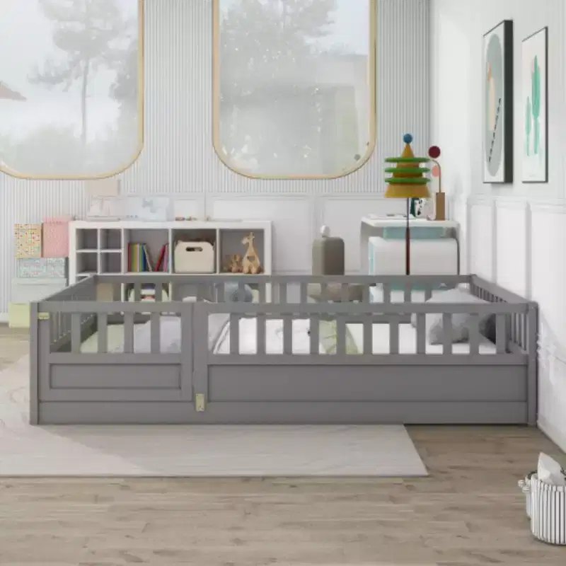 Single-Occupancy Low-Profile Bed with Integrated Ultra-Secure Barrier Design