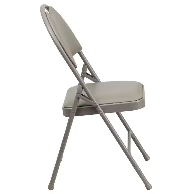 Emma and Oliver 2 Pack Home & Office Easy-Carry Party Events Padded Folding Chair