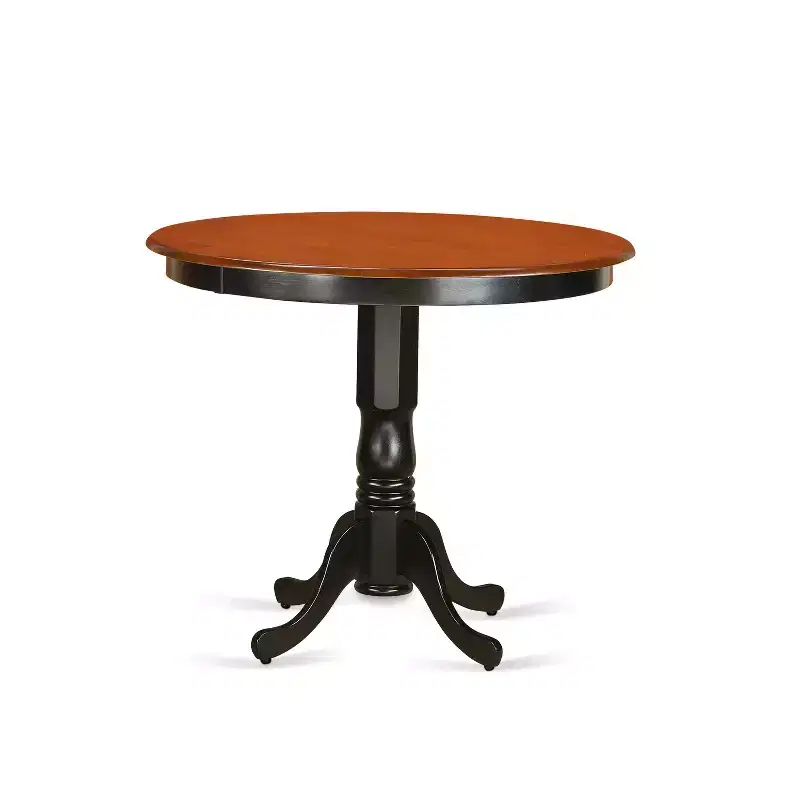 Art Deco Dining Set - Round Table & Chairs - Modern Kitchen Height Set
