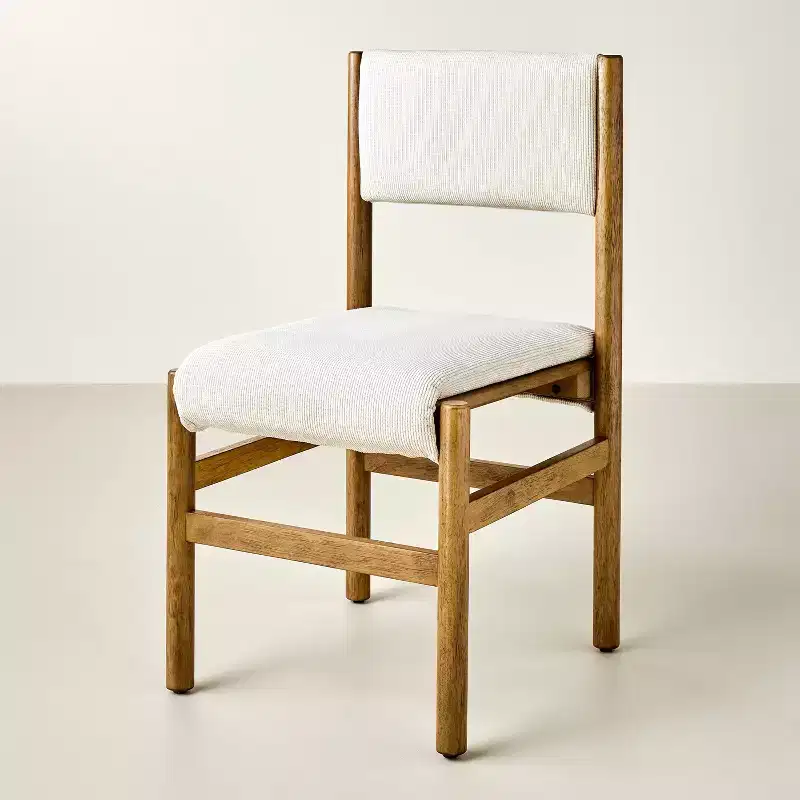 Dowel Leg Upholstered Armless Dining Chair - Hearth & Hand with Magnolia Furniture