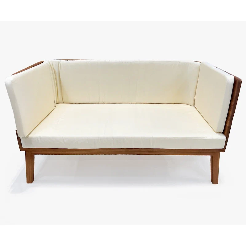 LuXeo Olivia Teak Deep Seating Set - 4 Person