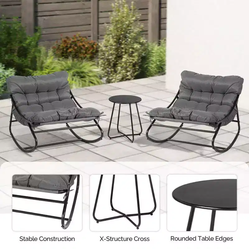 3-Piece Patio Conversation Set
