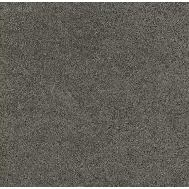 Draper Ottoman with Button Tufting Gray - HomePop: Upholstered Metal Frame, Living Room Seating