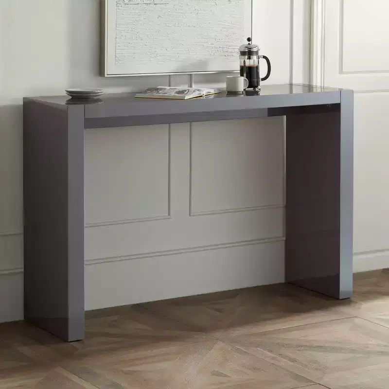 Modern Minimalist Wood Bar Table 60