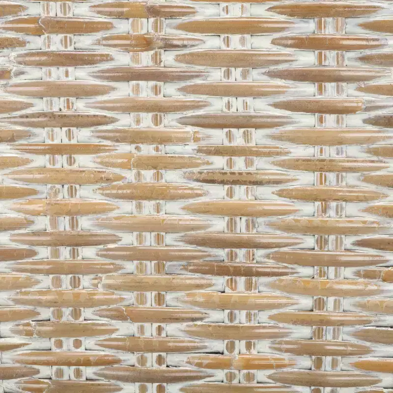 Ozias 19 H Wicker Dining Chair (Set of 2) - SEA8014 - Safavieh