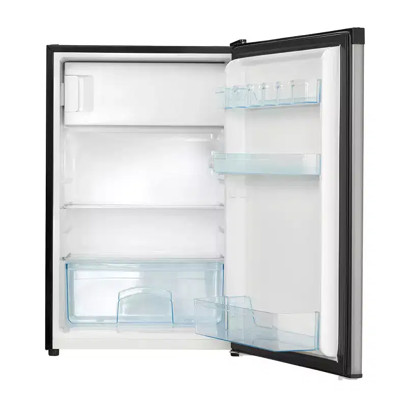 Danby 4.5 cu. ft. Compact Fridge with True Freezer in Stainless Steel Look DCR045B1BSLDB