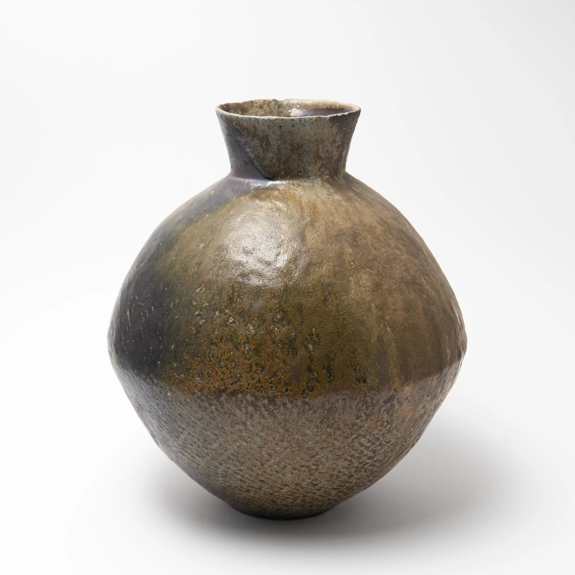 Yohen Ash Ceramic Vase