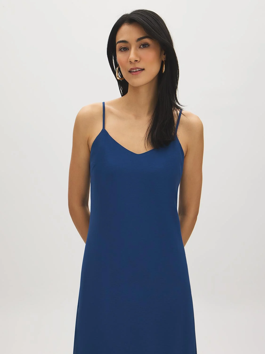 Flowy Slip Dress with Adjustable Straps