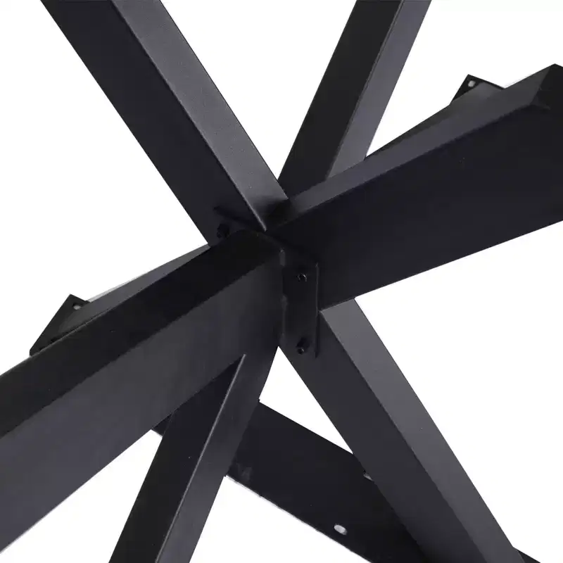 Table Legs, Heavy Duty Metal Table Legs with Pre-Drilled Holes, Heat Resistant Desk Legs for Coffee Dining Side Table