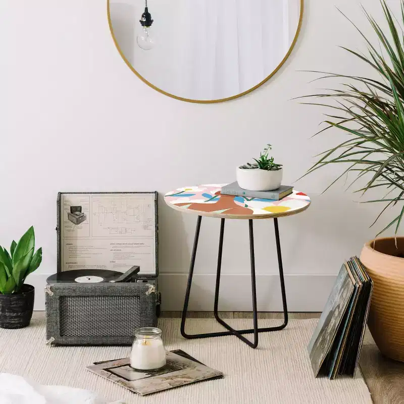 Maritza Lisa Boho Top Knot Side Table - Deny Designs