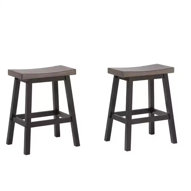 Brassex Set of 2 Ashanti Counter Height Barstools