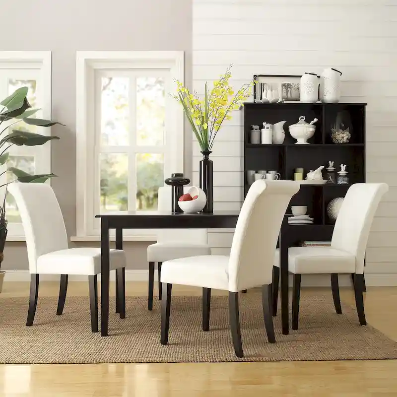 Wilmington Rectangular Black Dining Table by iNSPIRE Q Classic - Dining Table