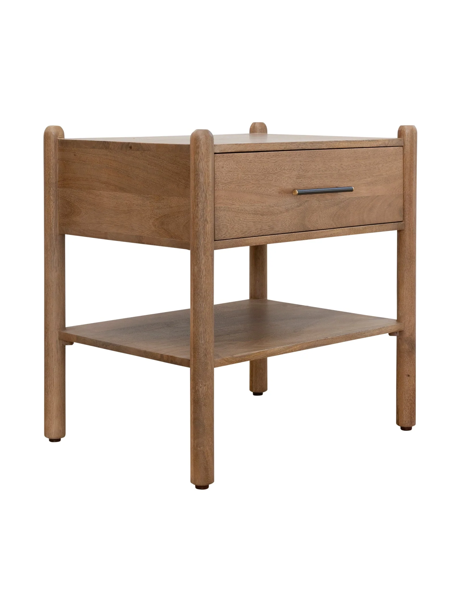 Wood Nightstand for Bedroom