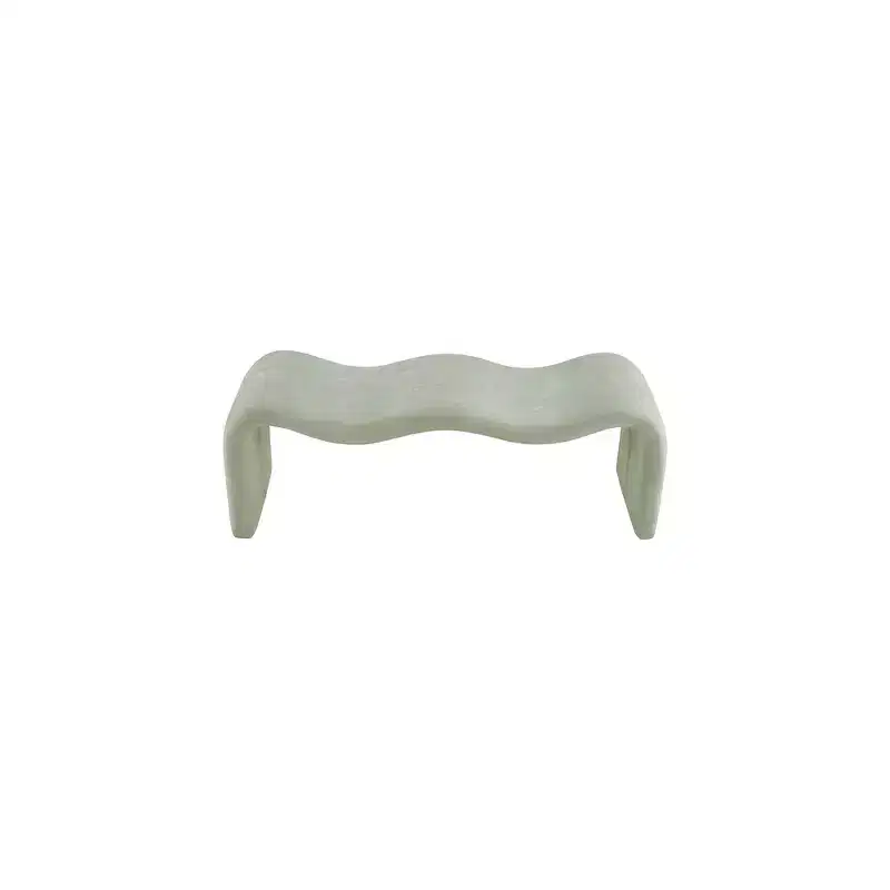 Meridian Furniture,Willow Chenille Fabric Bench