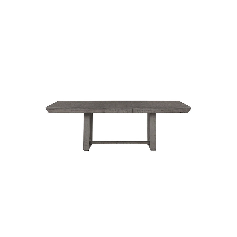 Ferrara Gray Rustic Modern Fabric Dining Room Set