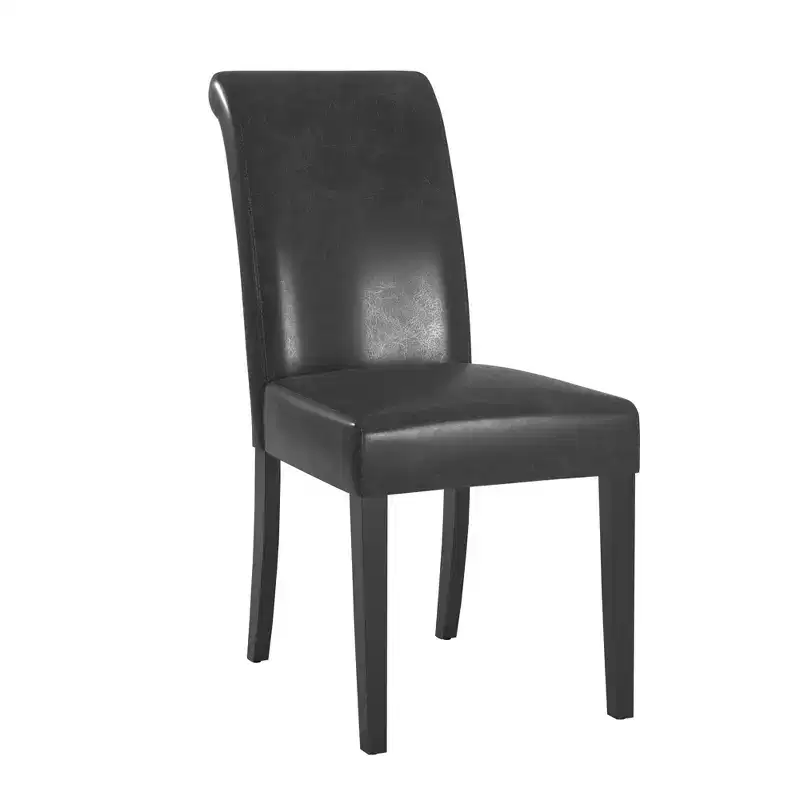 Salido Faux Leather Upholstered Dining Chair (Set of 2) - iNSPIREQ
