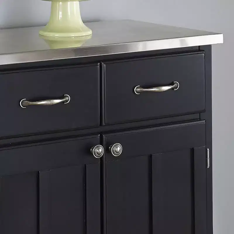 Stainless Top Sideboard buffet Servers - Home Styles