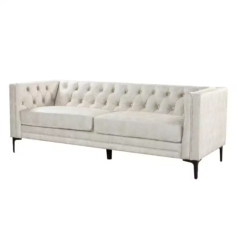 Wales 84 Contemporary Sofa with Tufted Back| ART OF LIVING DESIGNS