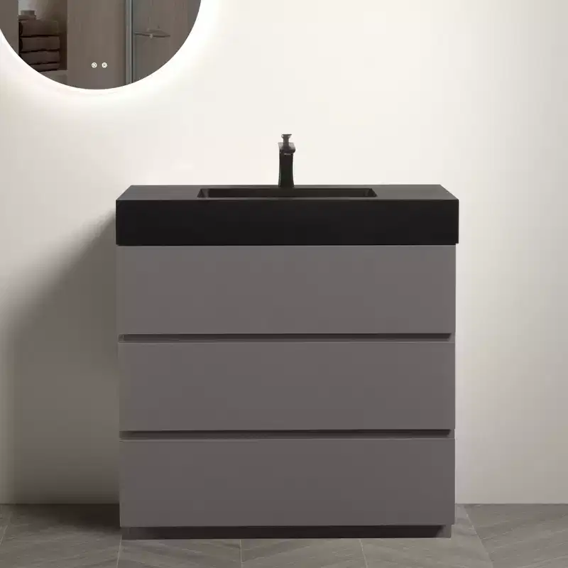 Bathroom Vanity 36 With Sink, Freestanding Vanity Sink Combo, Storage Cabinet with Drawer for Bathroom