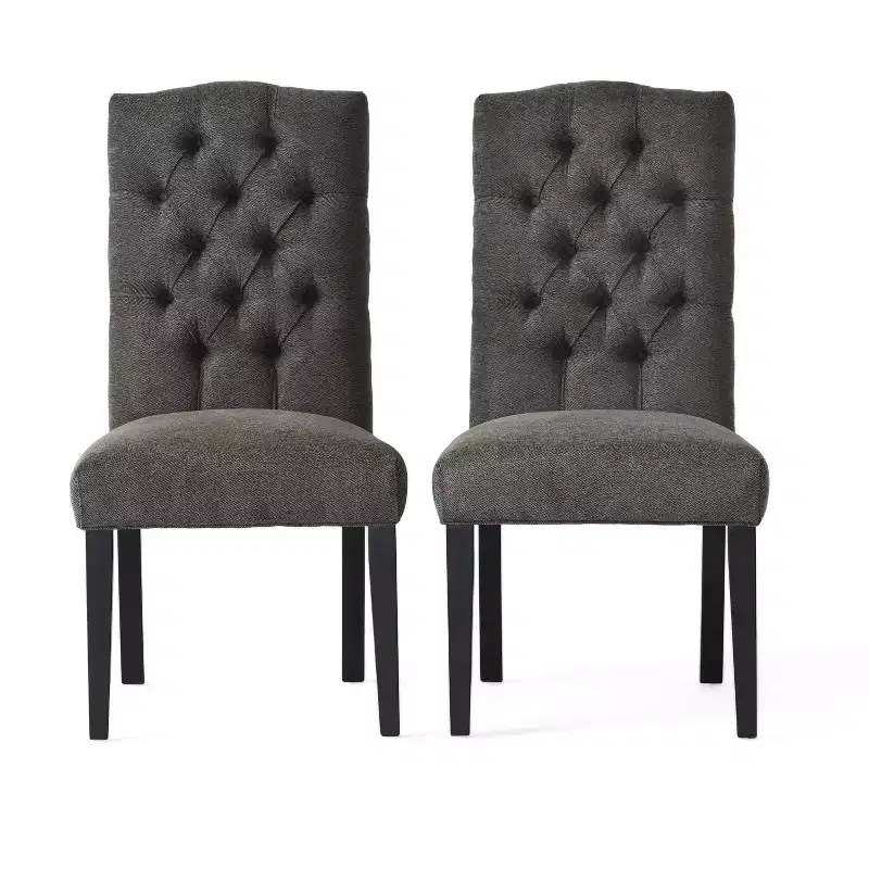 Set of 2 Crown Top Dining Chairs - Christopher Knight Home