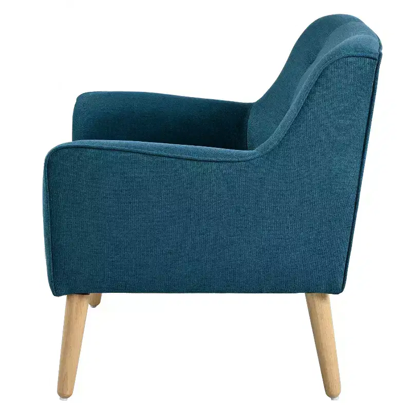 Christopher Knight Home Calix Mid-Century Modern Button Tufted Upholstered Accent Chair