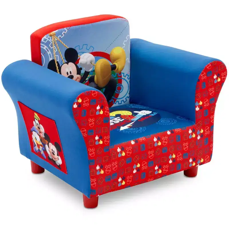 Delta Children Upholstered Kids' Chair - Mickey Mouse