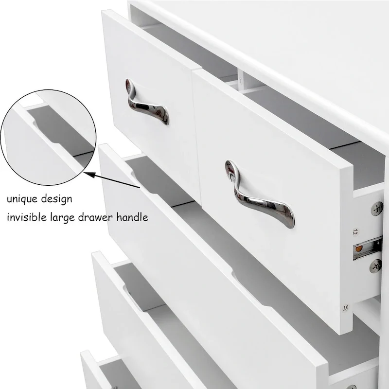 Modern sideboard , Metal handles & Legs and Kitchen Cabinet