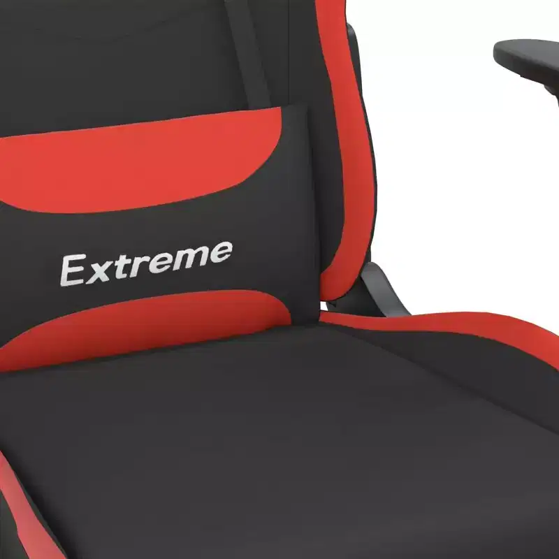 vidaXL Gaming Chair Black and Cream