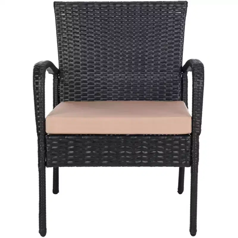 Moore 3 Piece Lounge Set - Indoor/Outdoor - PAT9009 - Safavieh
