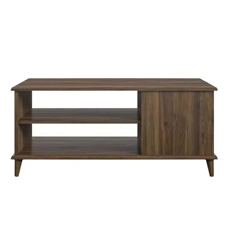 GDFStudio Farnsworth Mid-Century Modern Rectangular Coffee Table