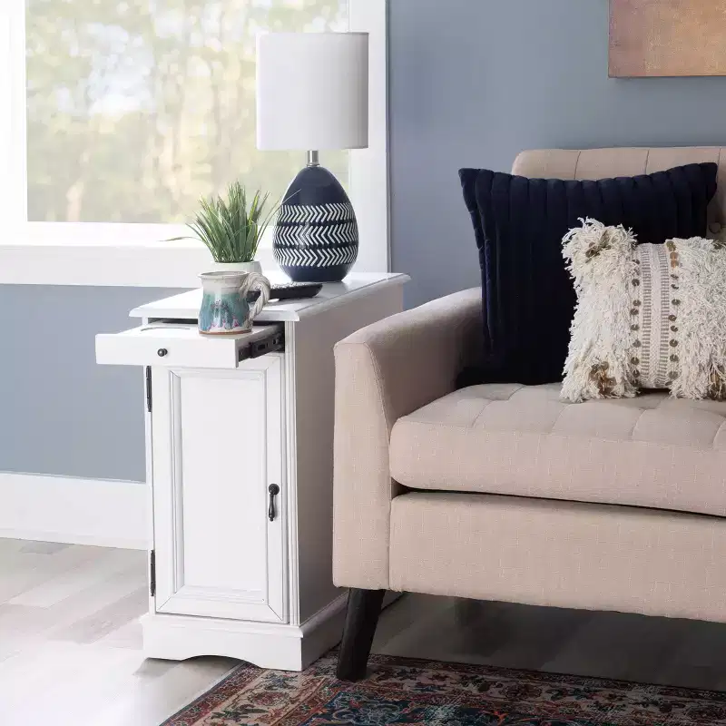 Felix Accent Table with USB Charging Station - Powell Company