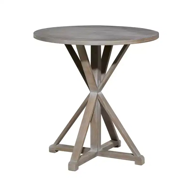 31 x 29 Farmhouse Wood Accent Table - Olivia & May