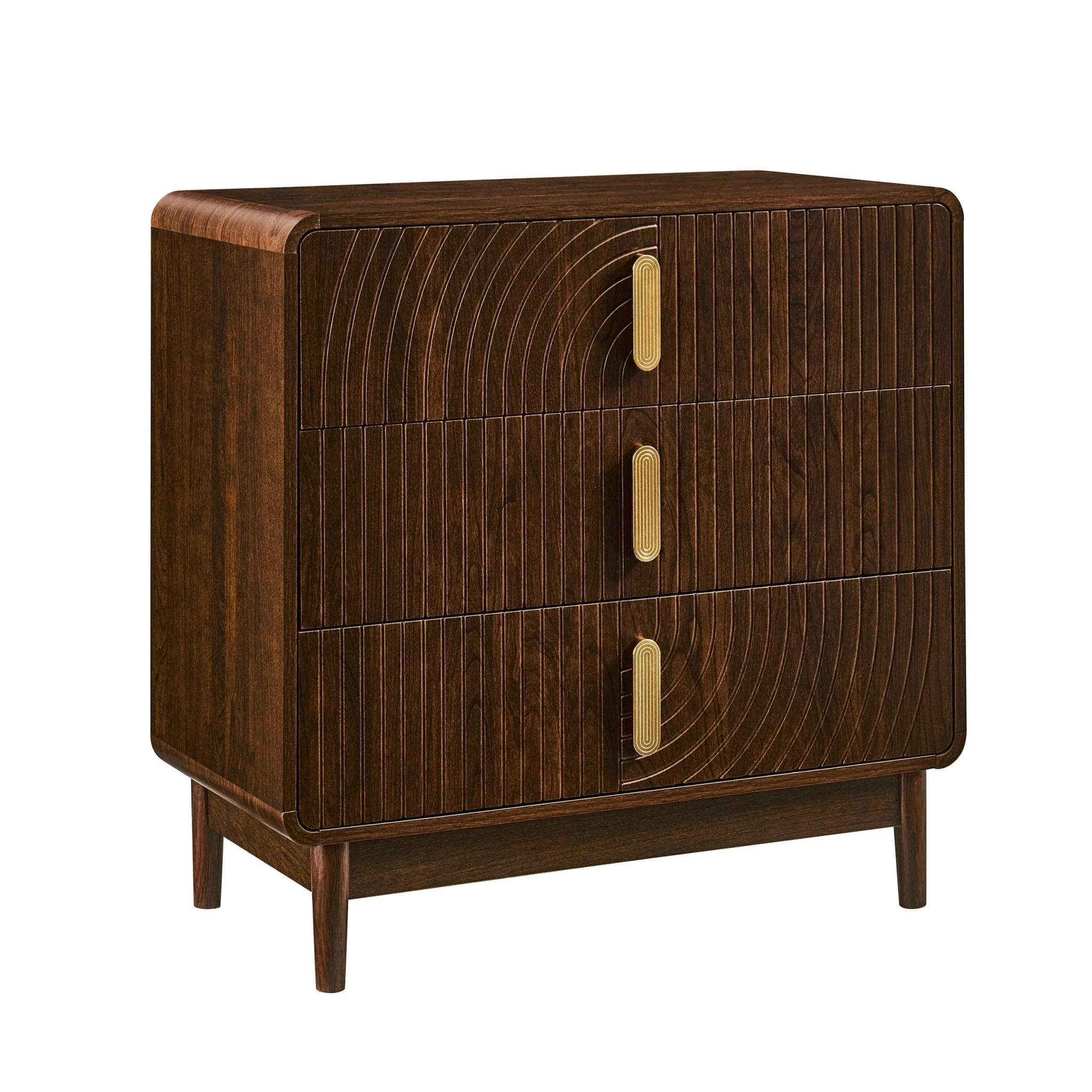 3 Drawer Chest - Walnut