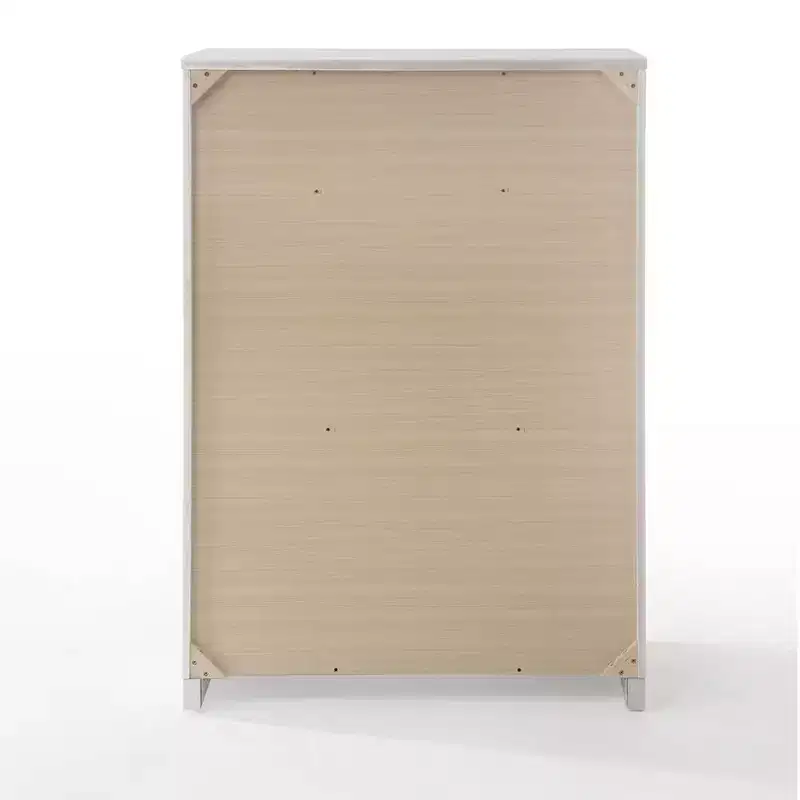 Acme Furniture Naima Ii Dresser White High Gloss Finish