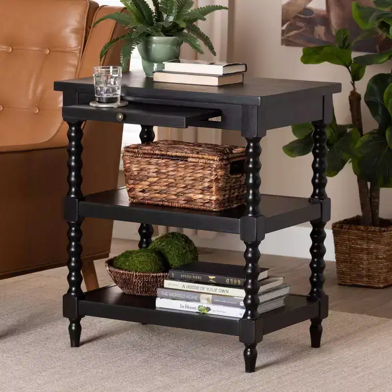 Baxton Studio Imogene Wood End Table