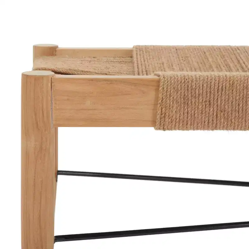 Arcana Jute Bench - BCH1002 - Safavieh
