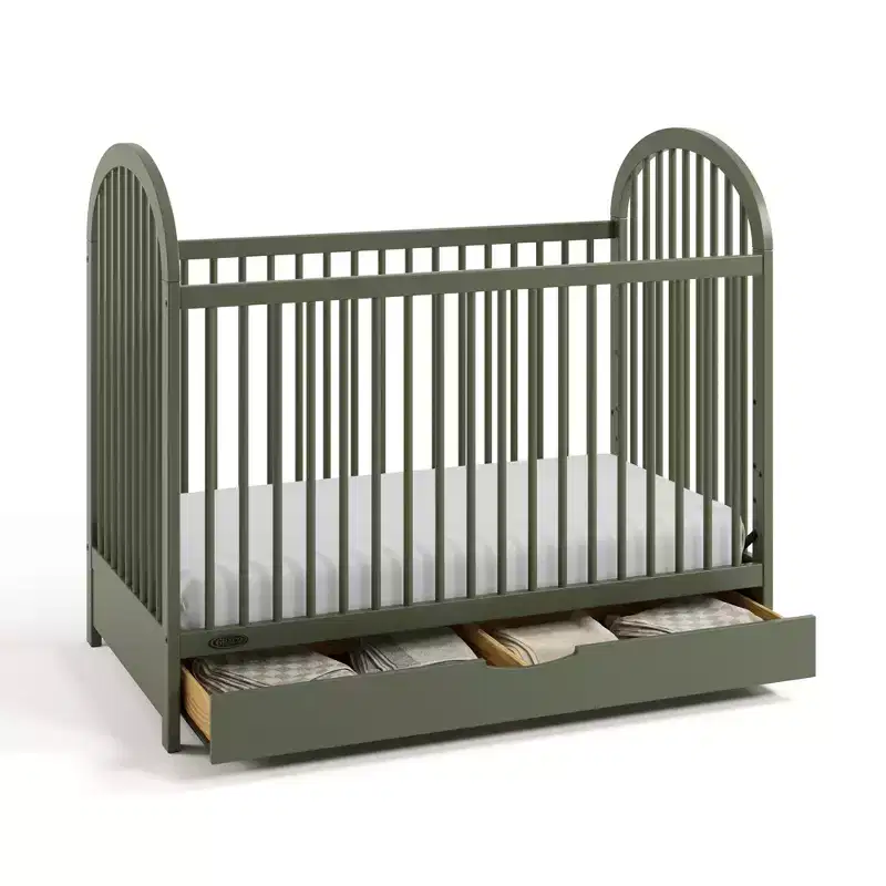 Graco Olivia 3-In-1 Convertible Crib With Drawer