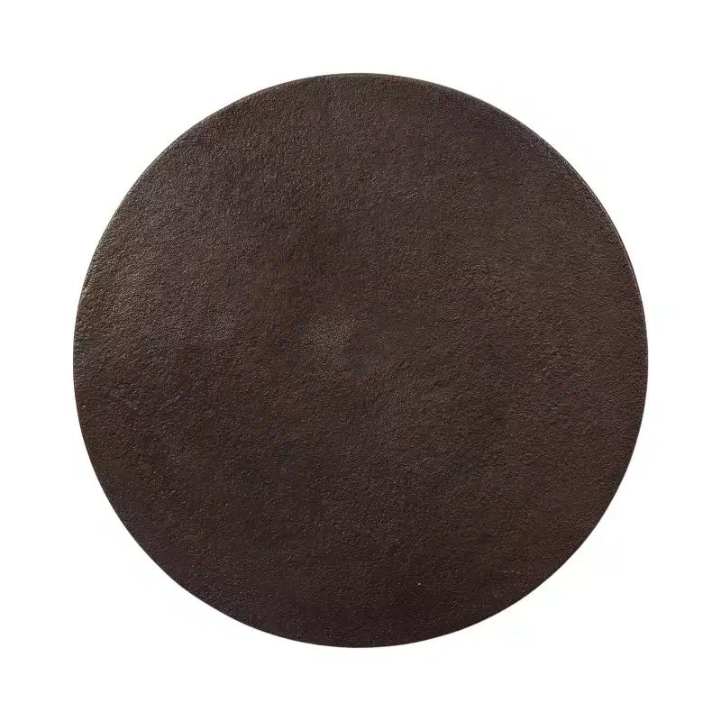 Kate and Laurel Henshall Metal Round Side Table, Bronze, 12x12x24