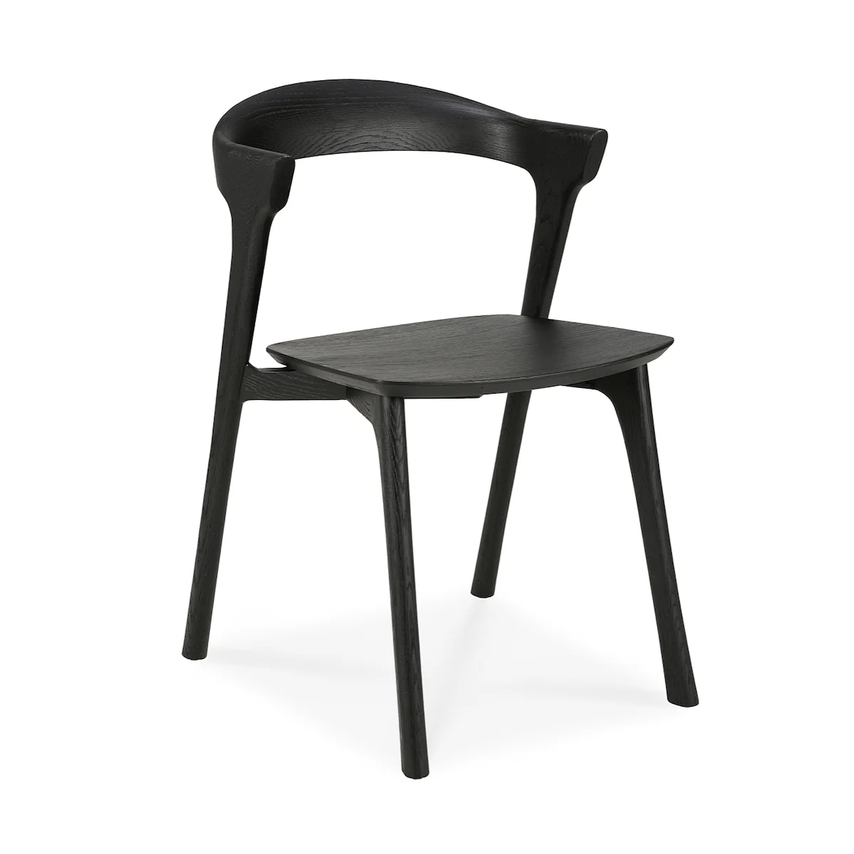 Modern Black oak Oak Dining Chair for Dining Room