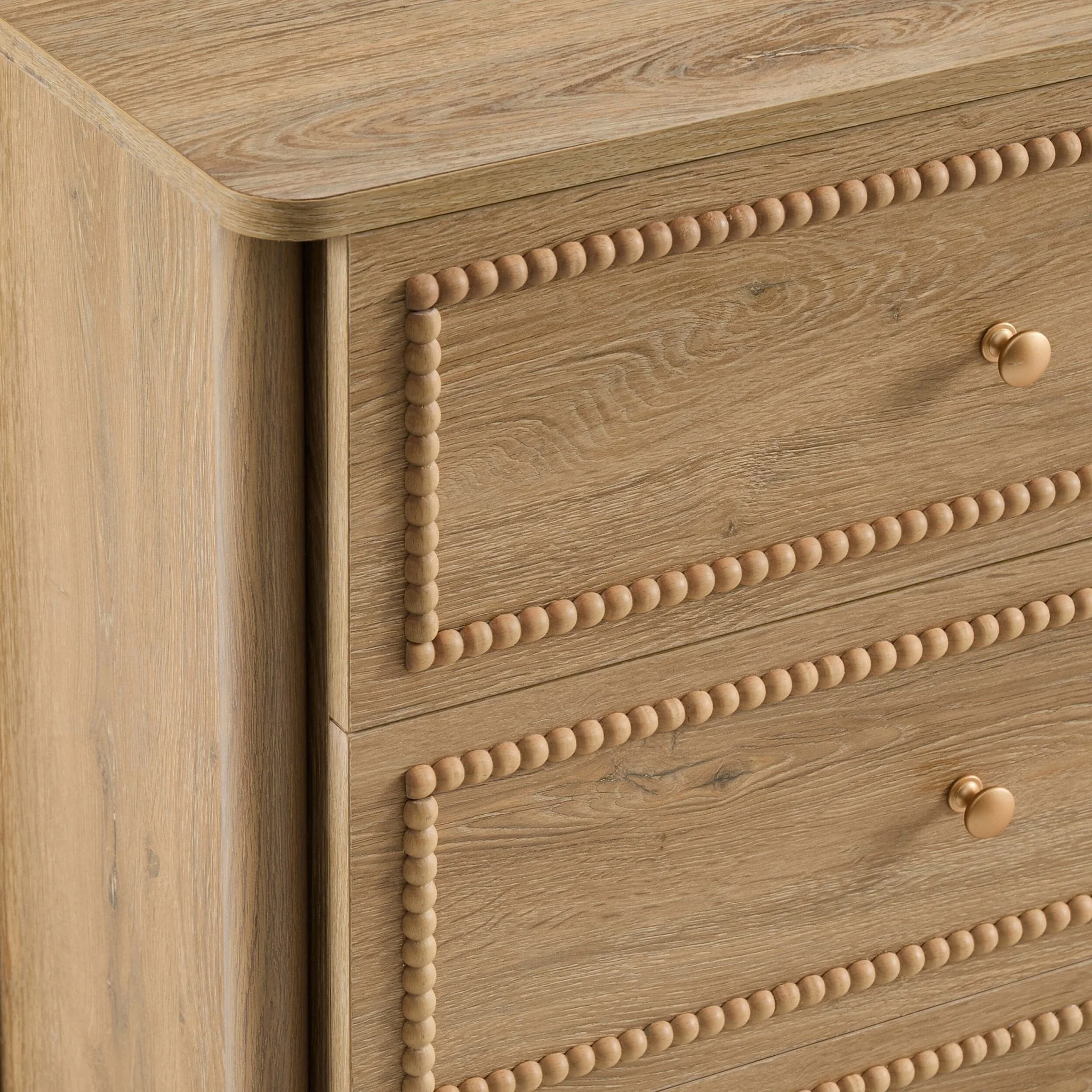 6 Drawer Chest - Light Wood
