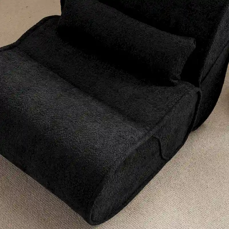 GDFStudio - Amelia Timeless Fabric Recliner with Ergonomic Design and Matching Pillows